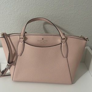 Kate Spade Rose Smoke Satchel